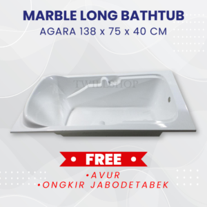 BATHTUB TANAM AGARA MARBLE