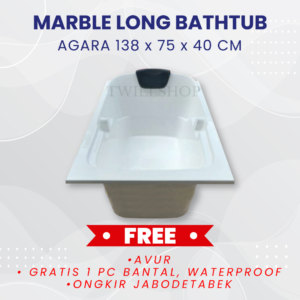 BATHTUB TANAM AGARA MARBLE