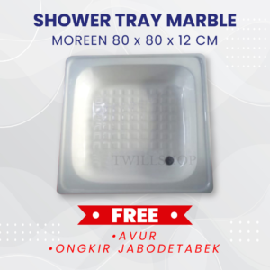 SHOWER TRAY MARBLE MOREEN