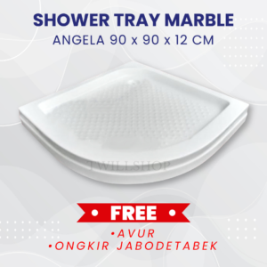 SHOWER TRAY MARBLE ANGELA