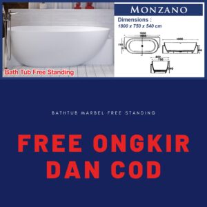 BATHTUB FREESTANDING MONZANO